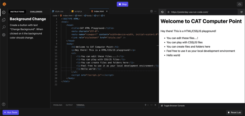 Hands-On Coding